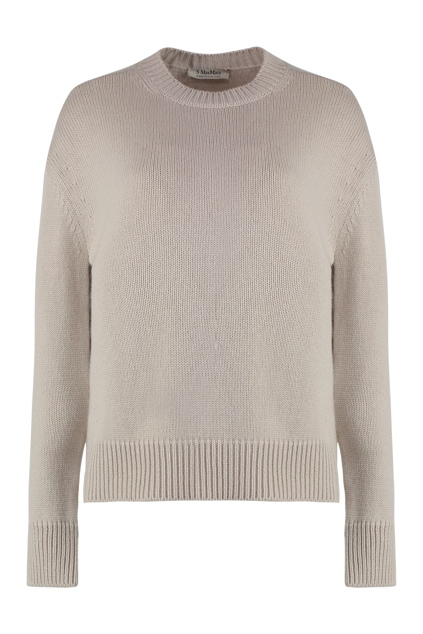 'S Max Mara 爱尔兰羊毛羊绒混纺毛衣