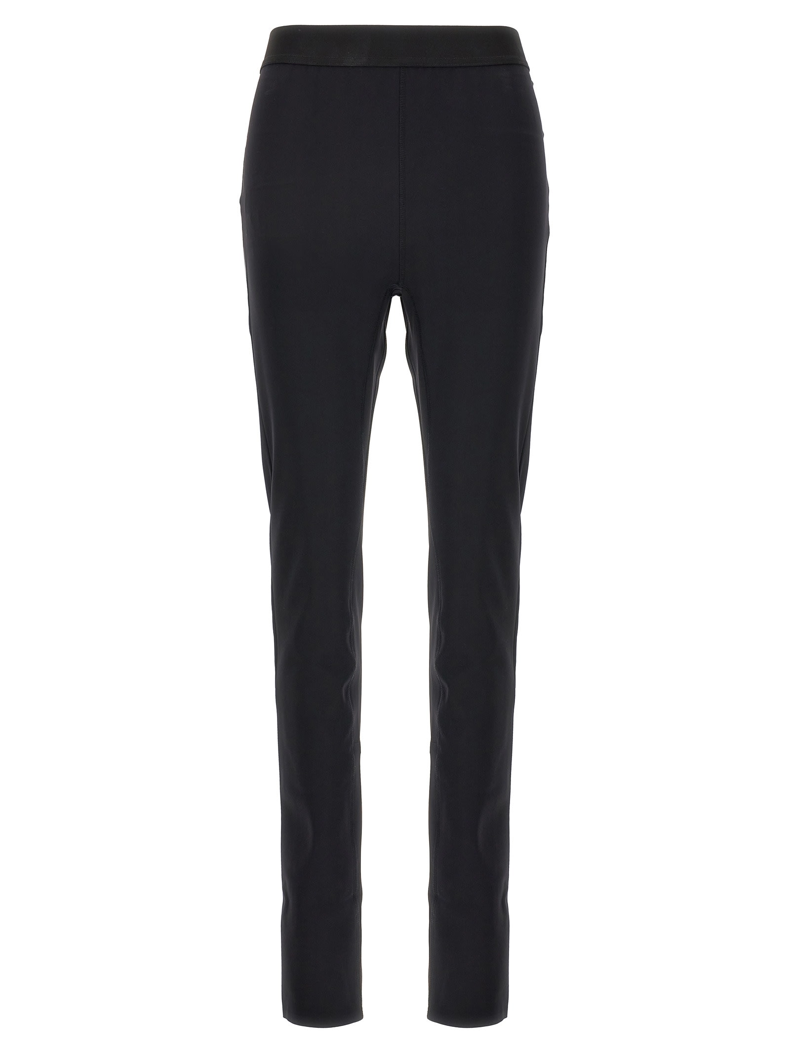 WARDROBE. NYC bonded Back Zip Leggings