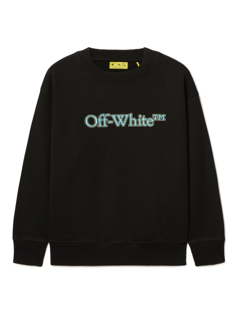 Off-White Kids Big Bookish 卫衣 - 黑色