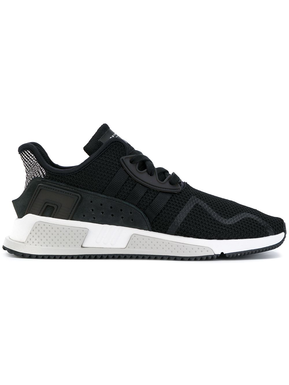 adidas 系带运动鞋 - 黑色
