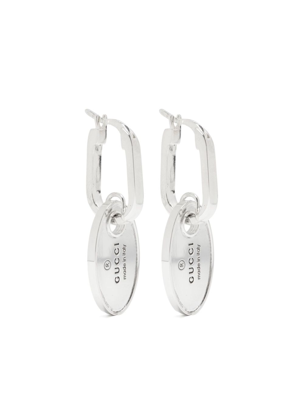 Gucci Gucci Trademark 耳环 - 银色