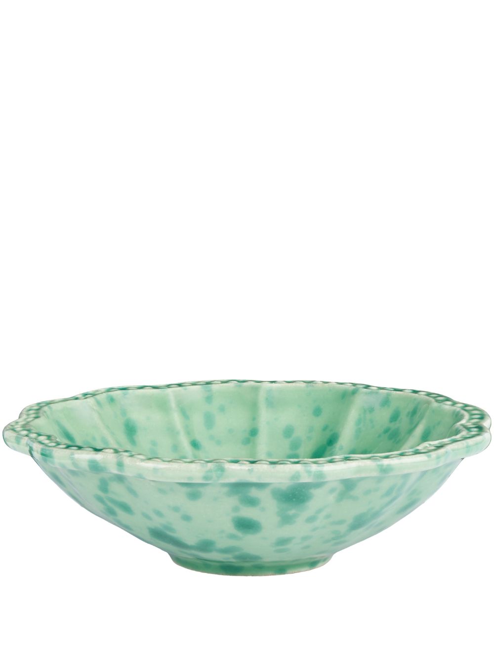 Cabana Small Speckled 餐碗 - 绿色