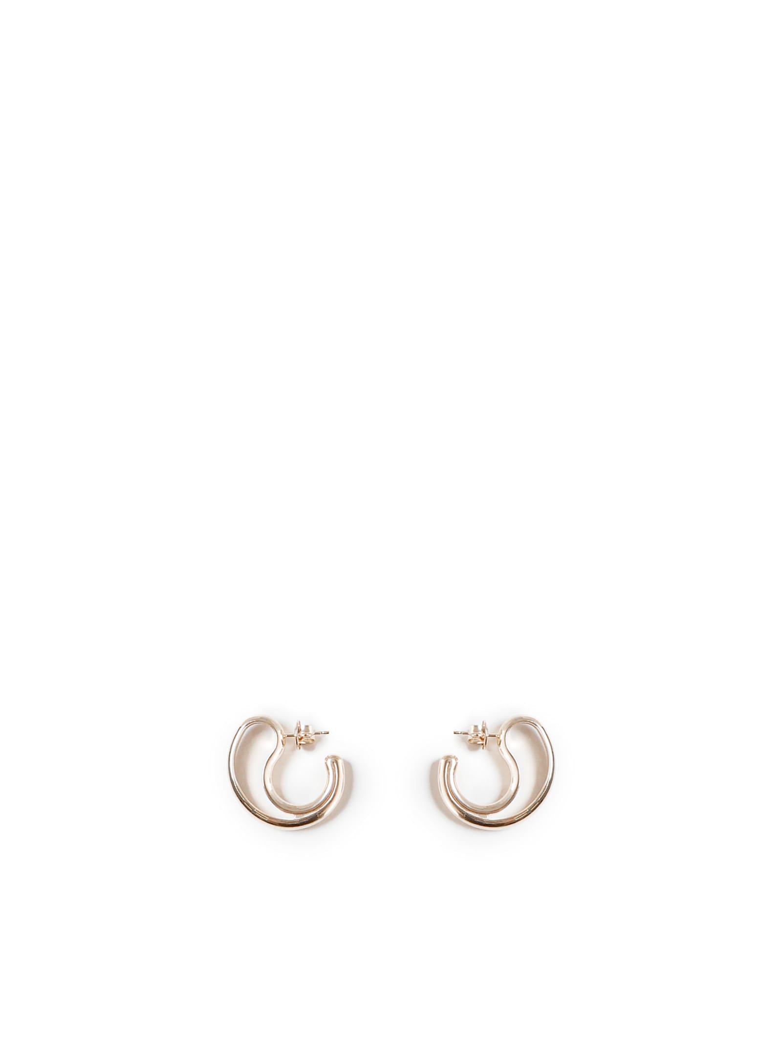 Bottega Veneta Semicircles Drop Earrings