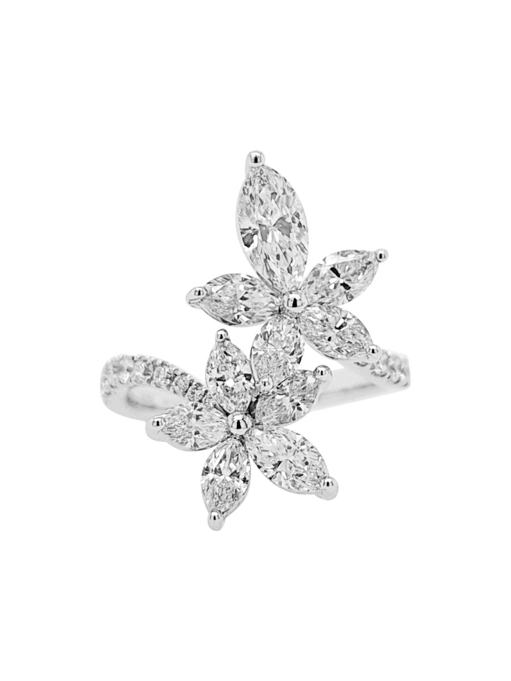 HYT Jewelry Cluster 高级戒指 - 银色