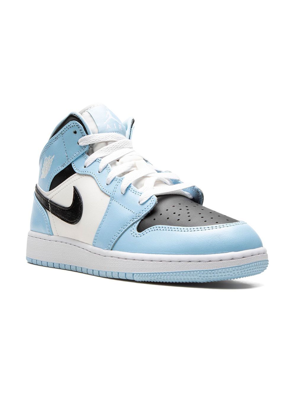 Jordan Kids Air Jordan 1 Mid Ice Blue 运动鞋 - 蓝色