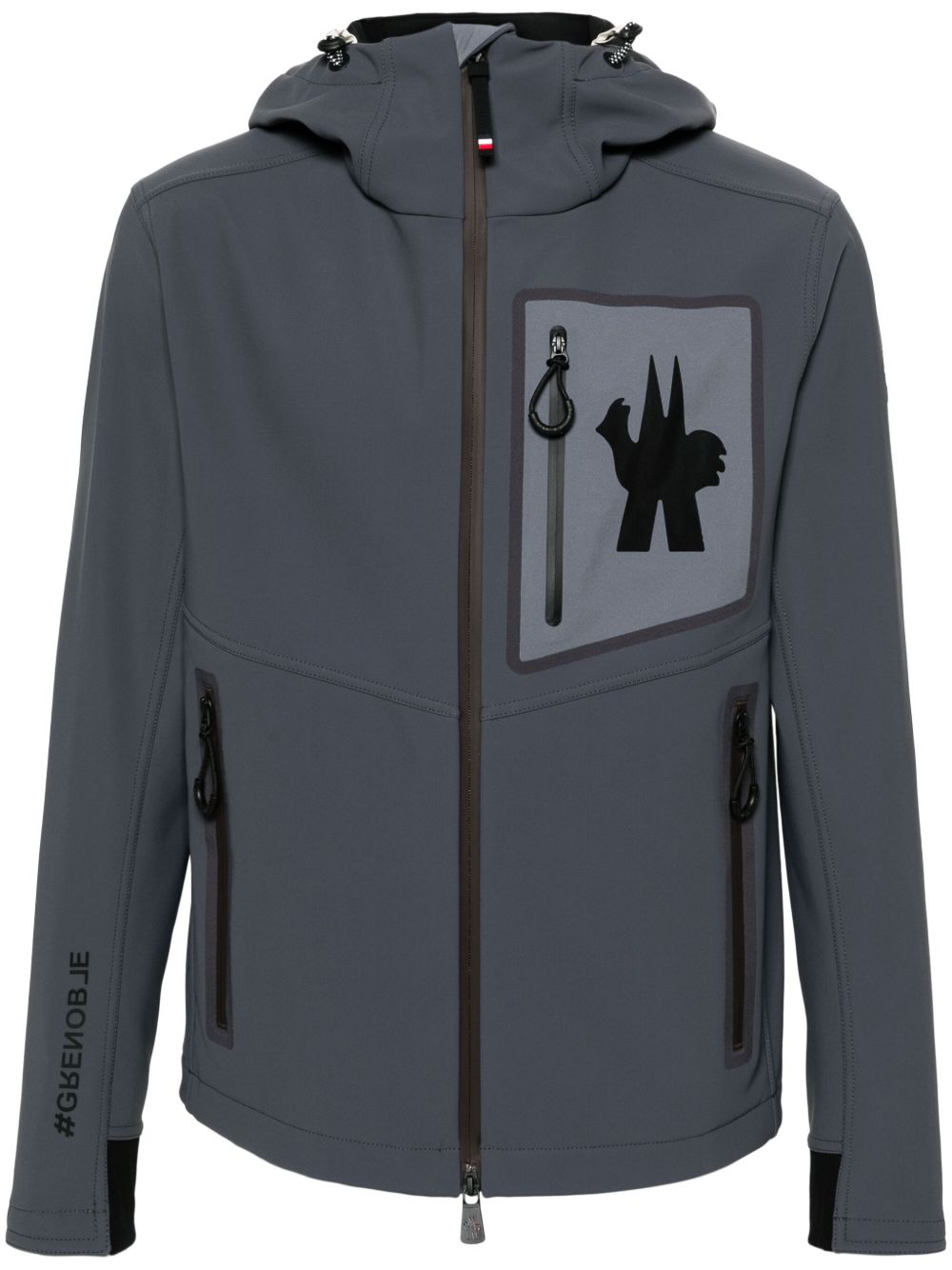 Moncler Grenoble Cormet 夹克 - 灰色