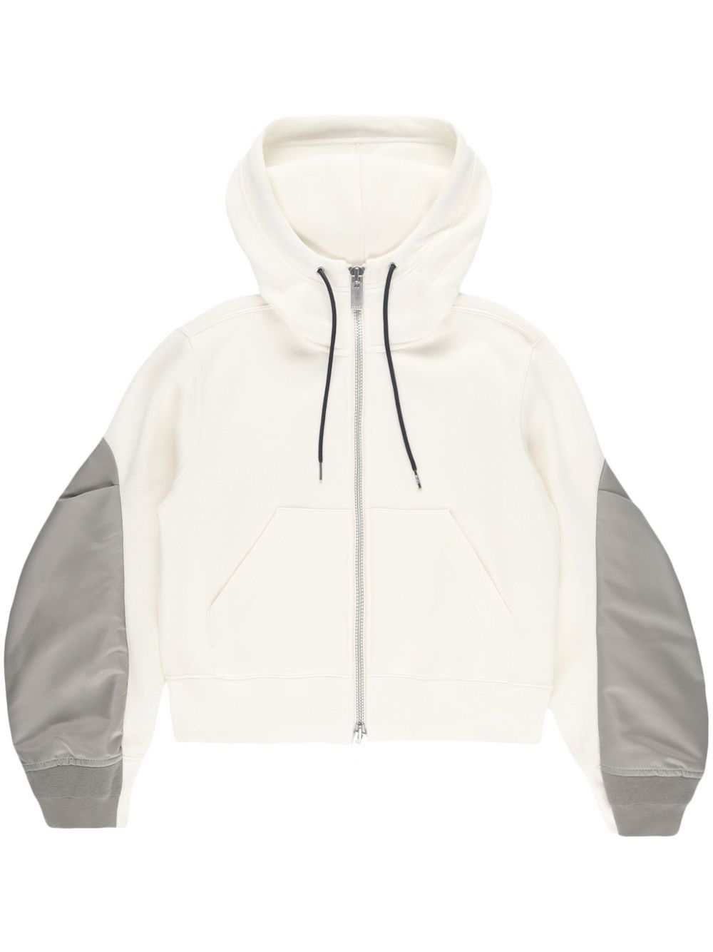 sacai Sponge hoodie - 白色