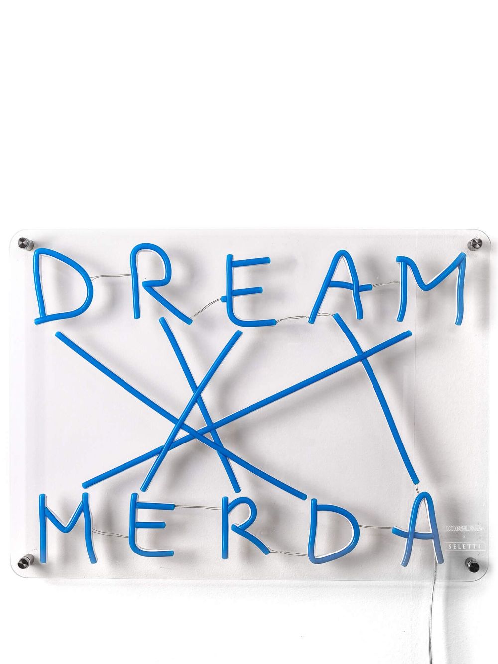 Seletti Dream led 台灯 - 蓝色