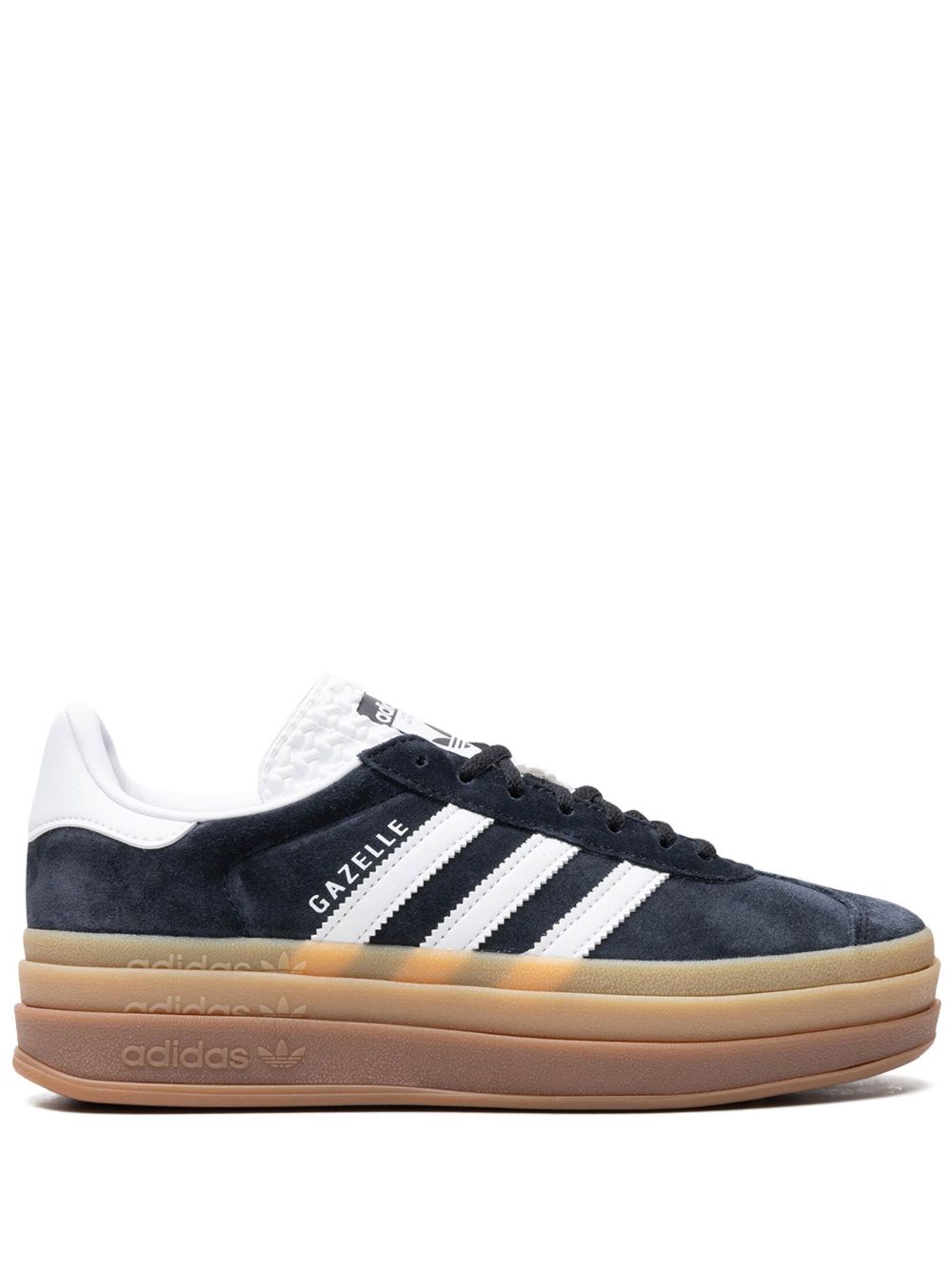 adidas Gazelle 绒面皮运动鞋 - 黑色