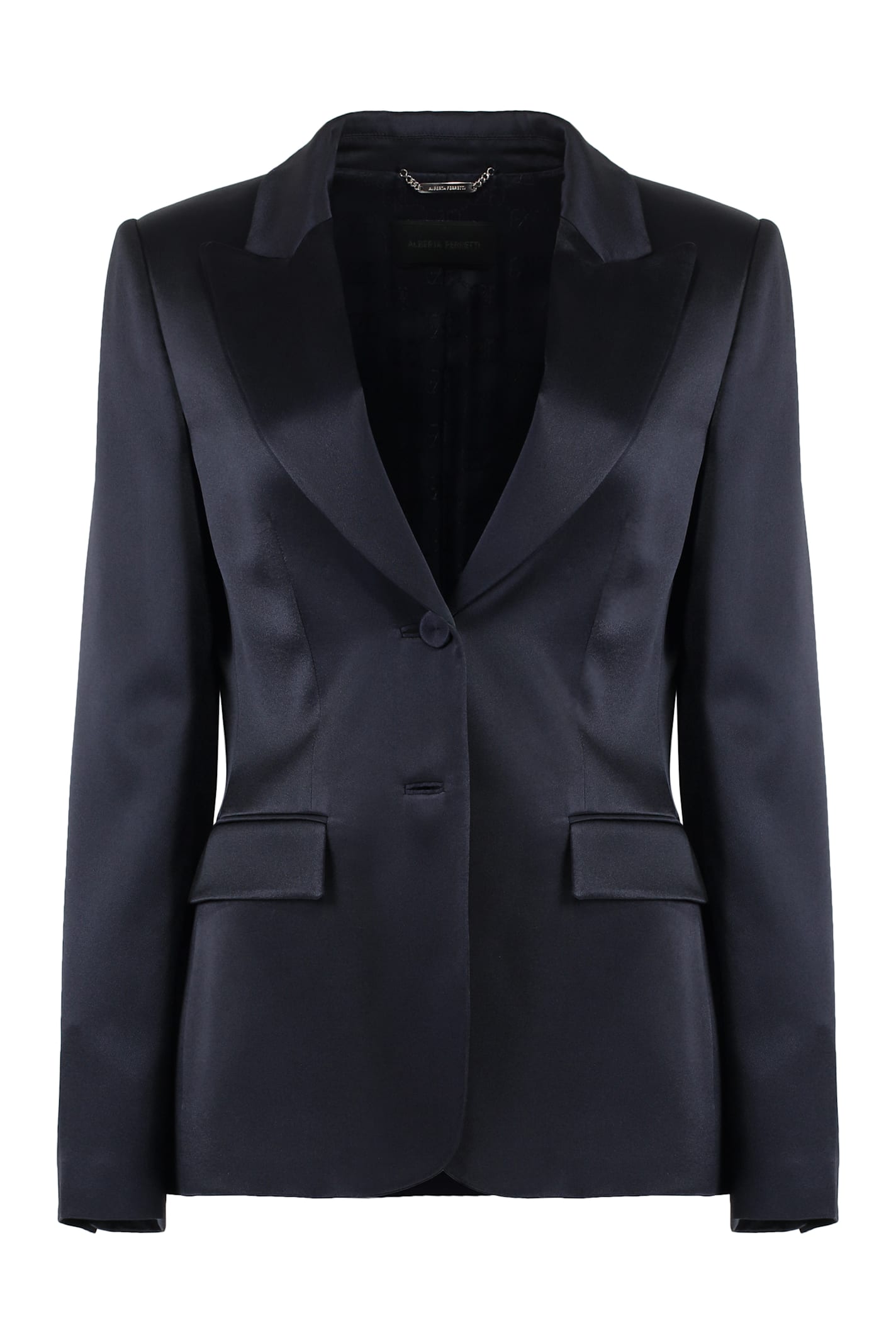 Alberta Ferretti Satin Jacket
