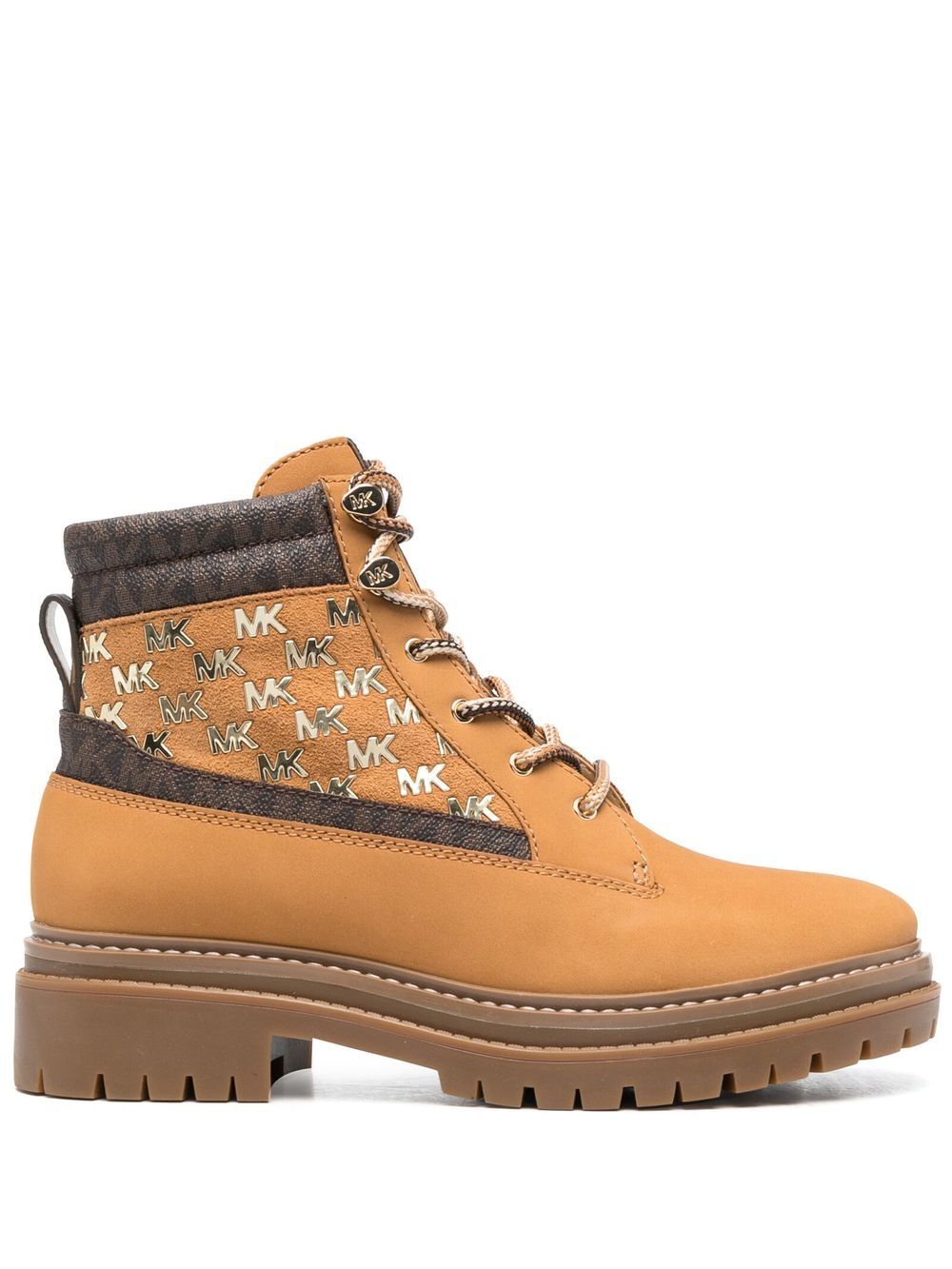 Michael Michael Kors 经典印花登山靴 - 中性色