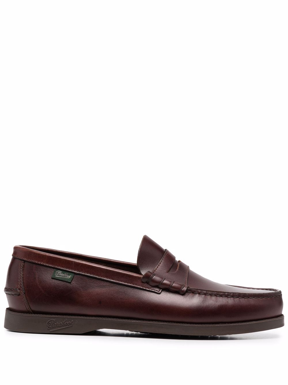 Paraboot Coraux logo吊牌乐福鞋 - 褐色