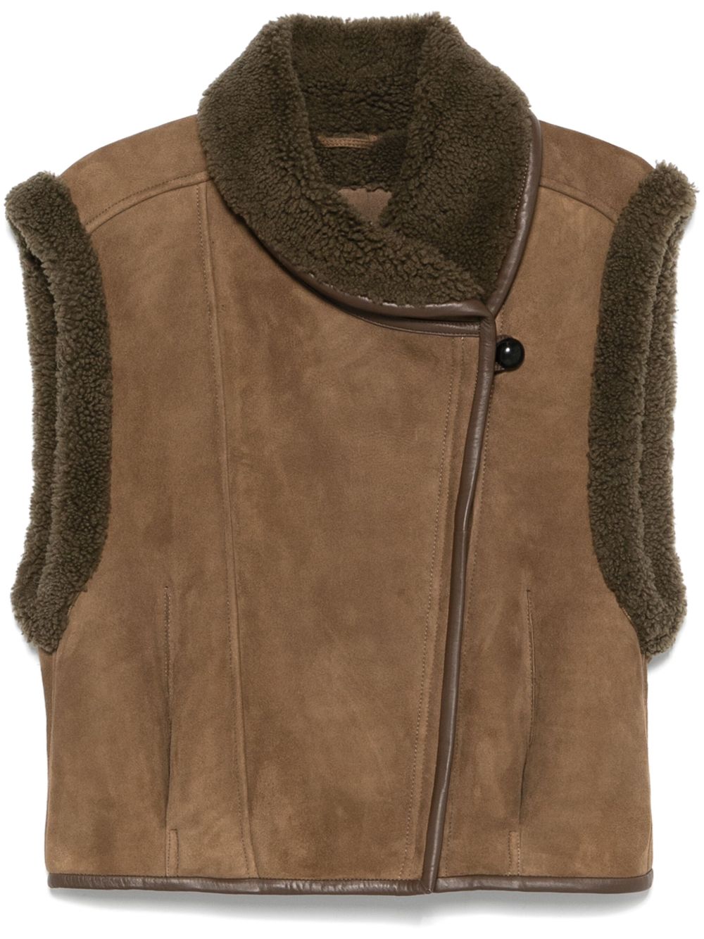 ISABEL MARANT Alime 马甲 - 褐色