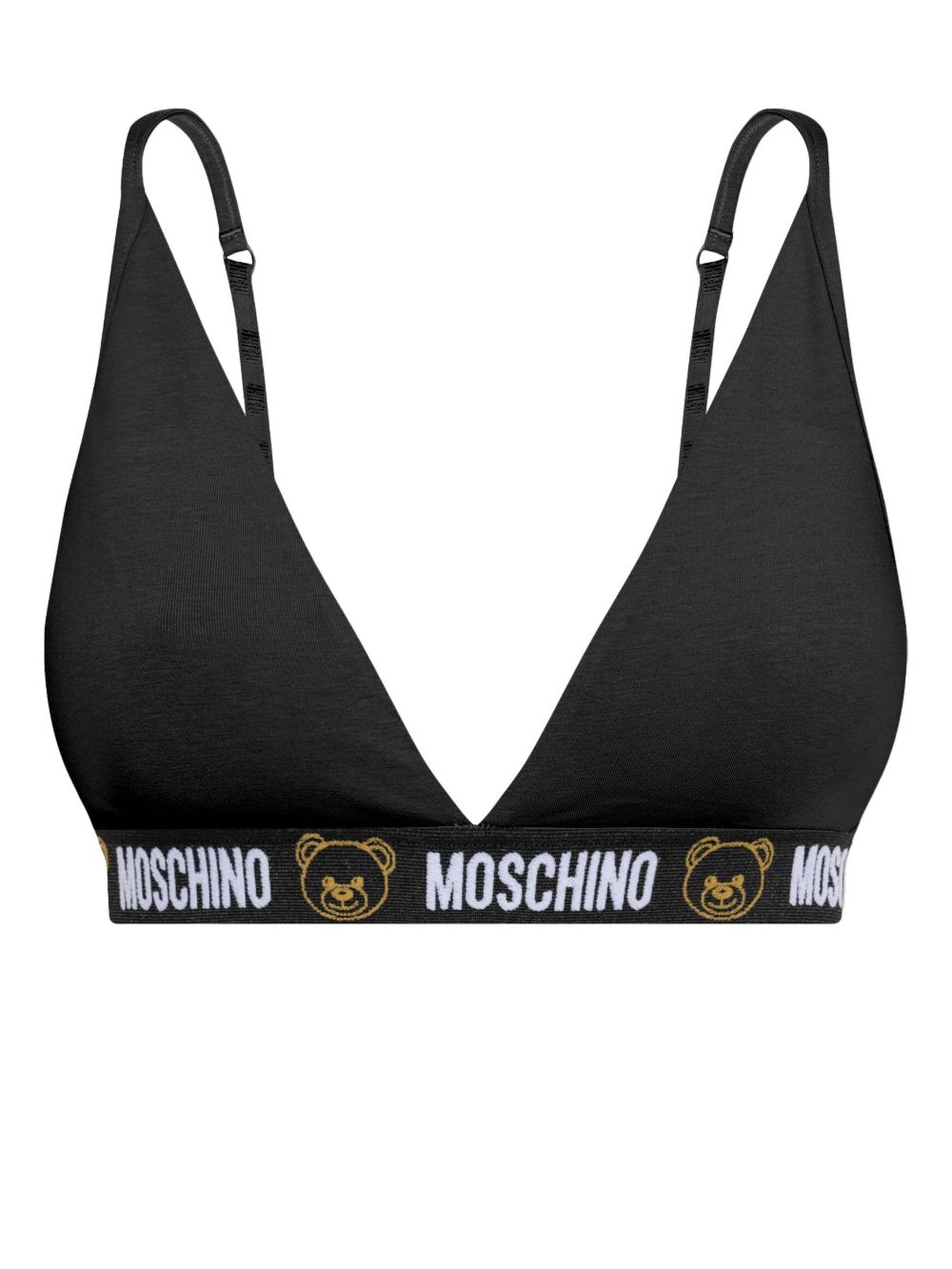 Moschino Teddy Bear 文胸 - 黑色