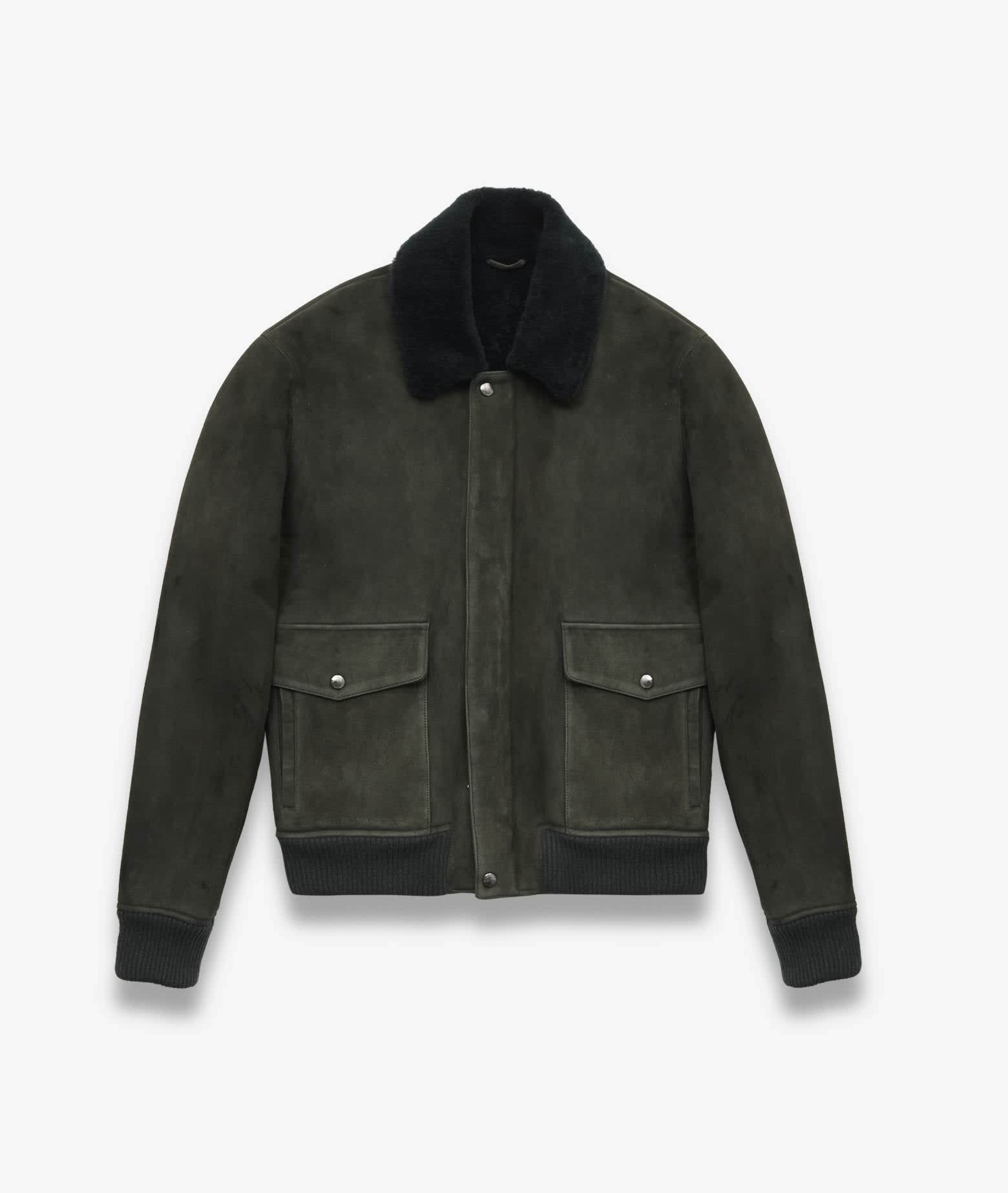 Larusmiani Aviator Jacket Transatlantic Leather Jacket