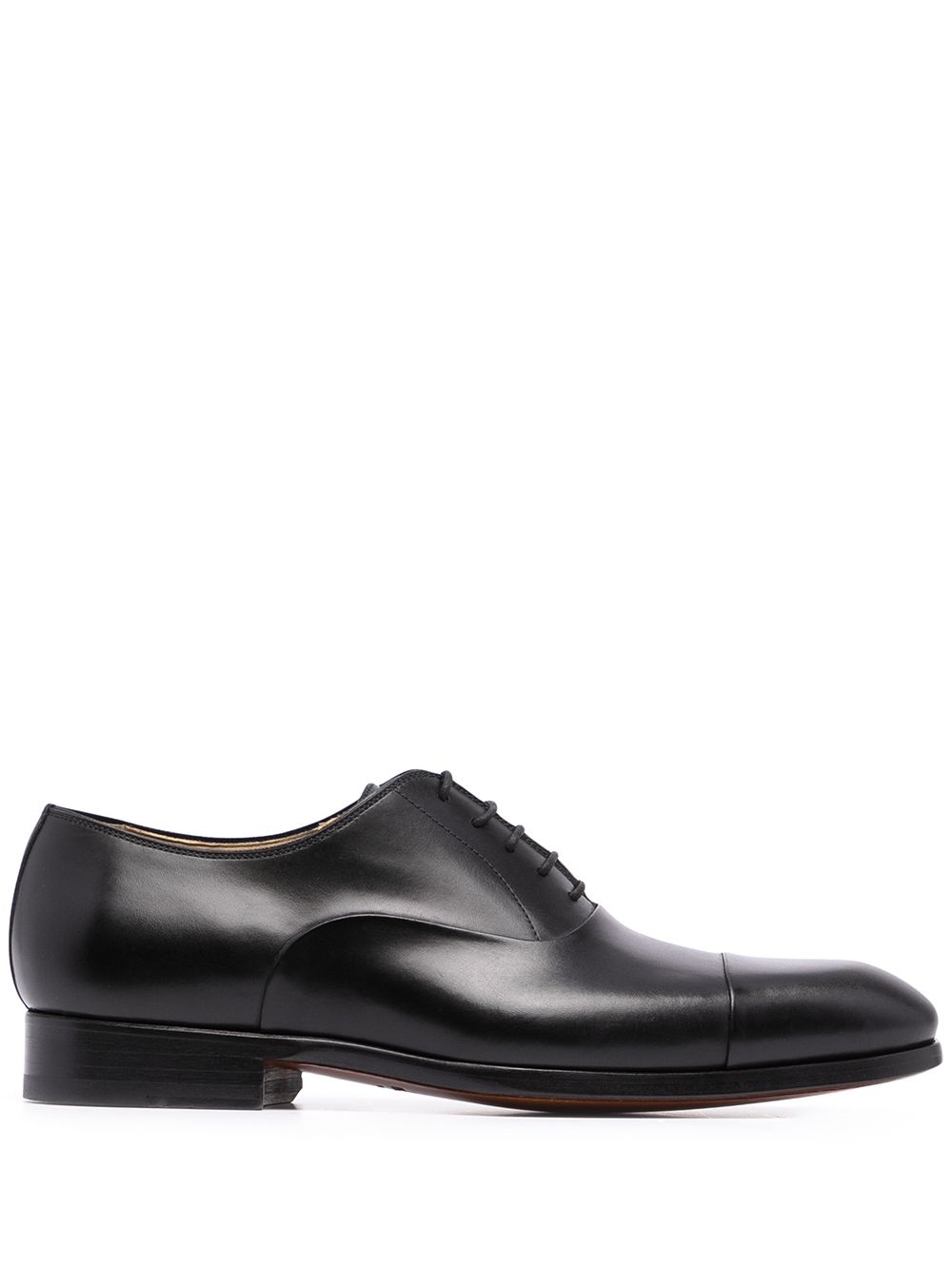 Magnanni Negro 皮质牛津鞋 - 黑色