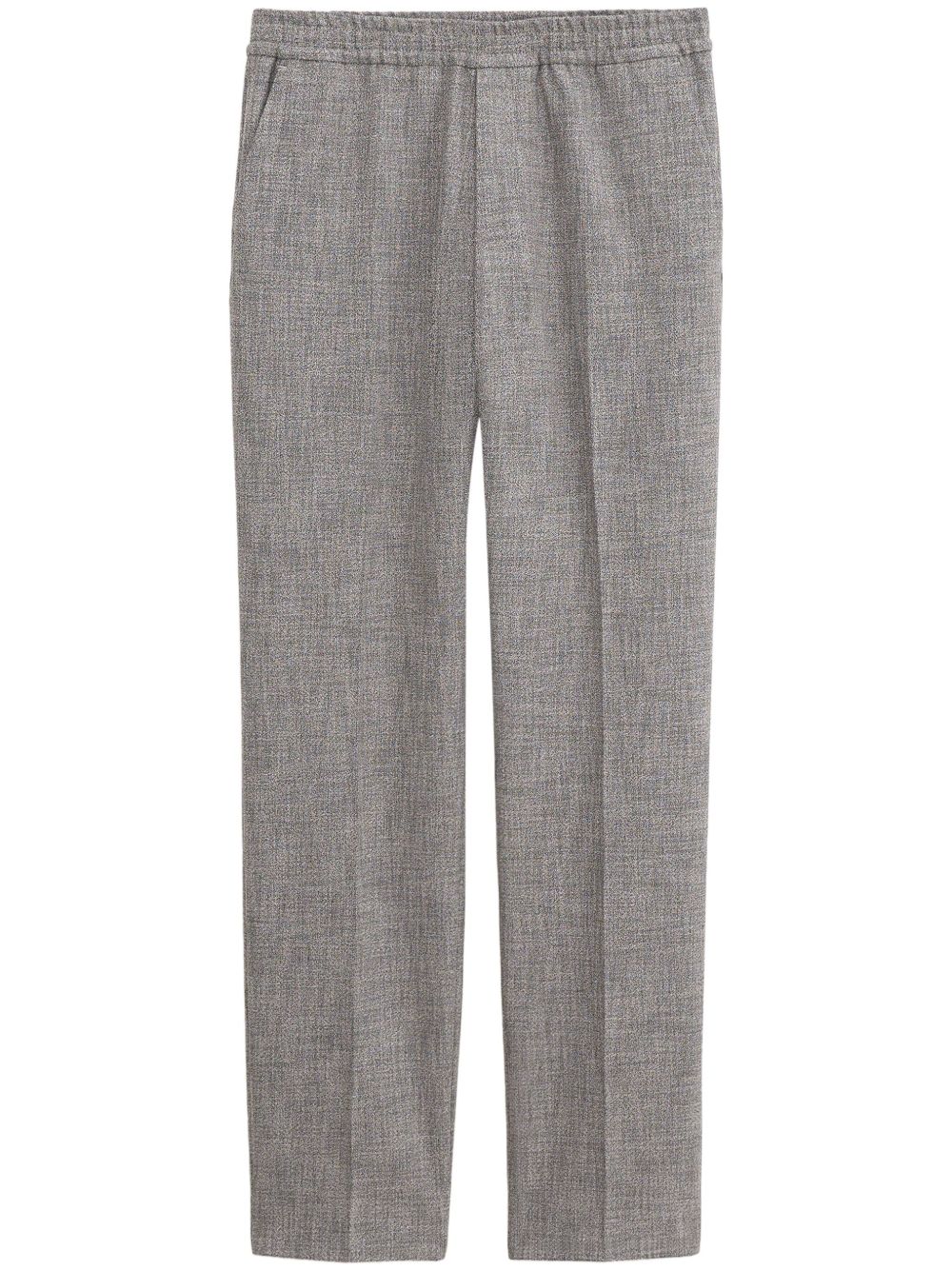 Filippa K 皱褶效果直筒长裤 - 灰色