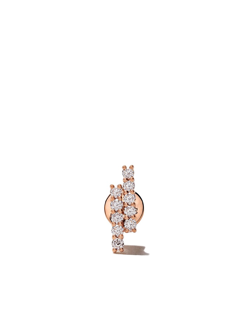 ALINKA MALA 18K玫瑰金钻石耳环 - 金色