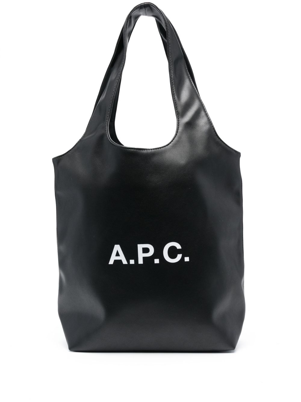 A.P.C. Ninon logo印花托特包 - 黑色