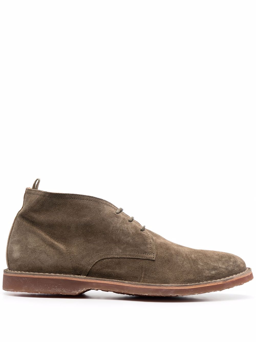 Officine Creative 系带及踝靴 - 绿色