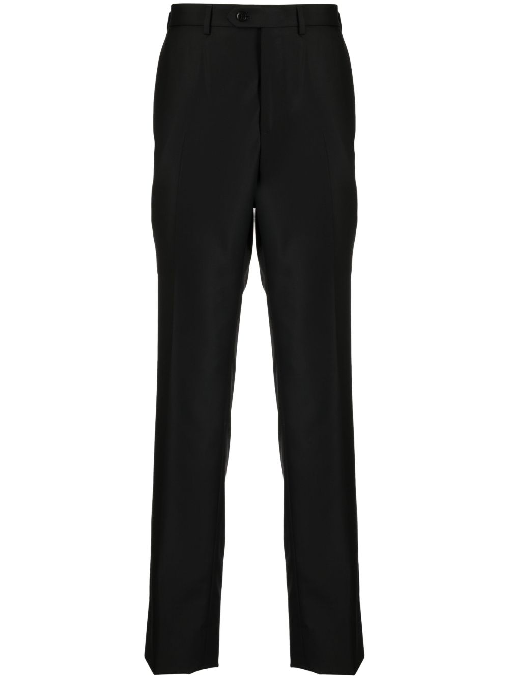 Brioni Tigullio 合身剪裁长裤 - 黑色