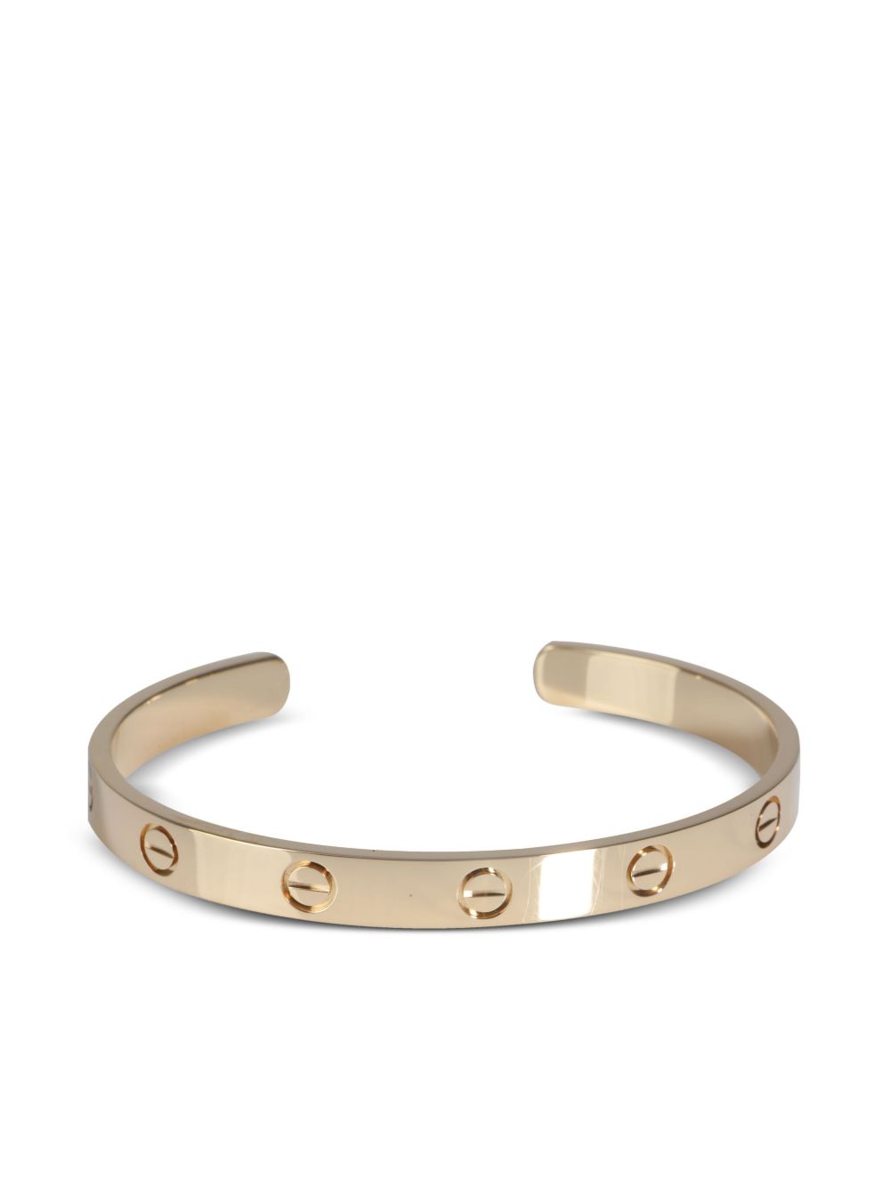 Cartier 18K黄金 Love 手链（典藏款） - 黄色