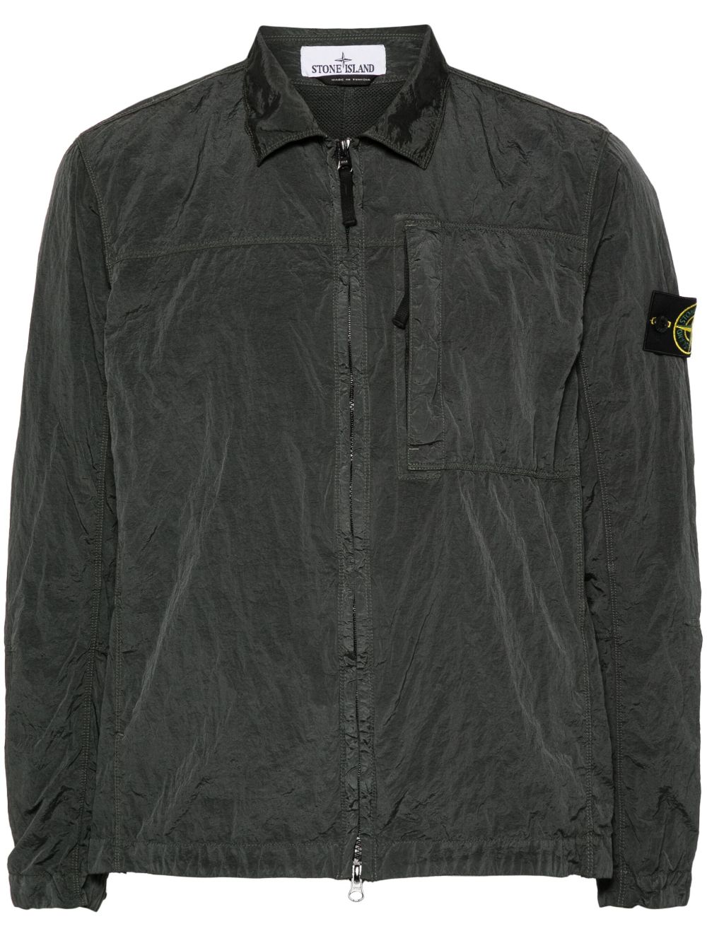 Stone Island 罗盘贴花衬衫 - 灰色