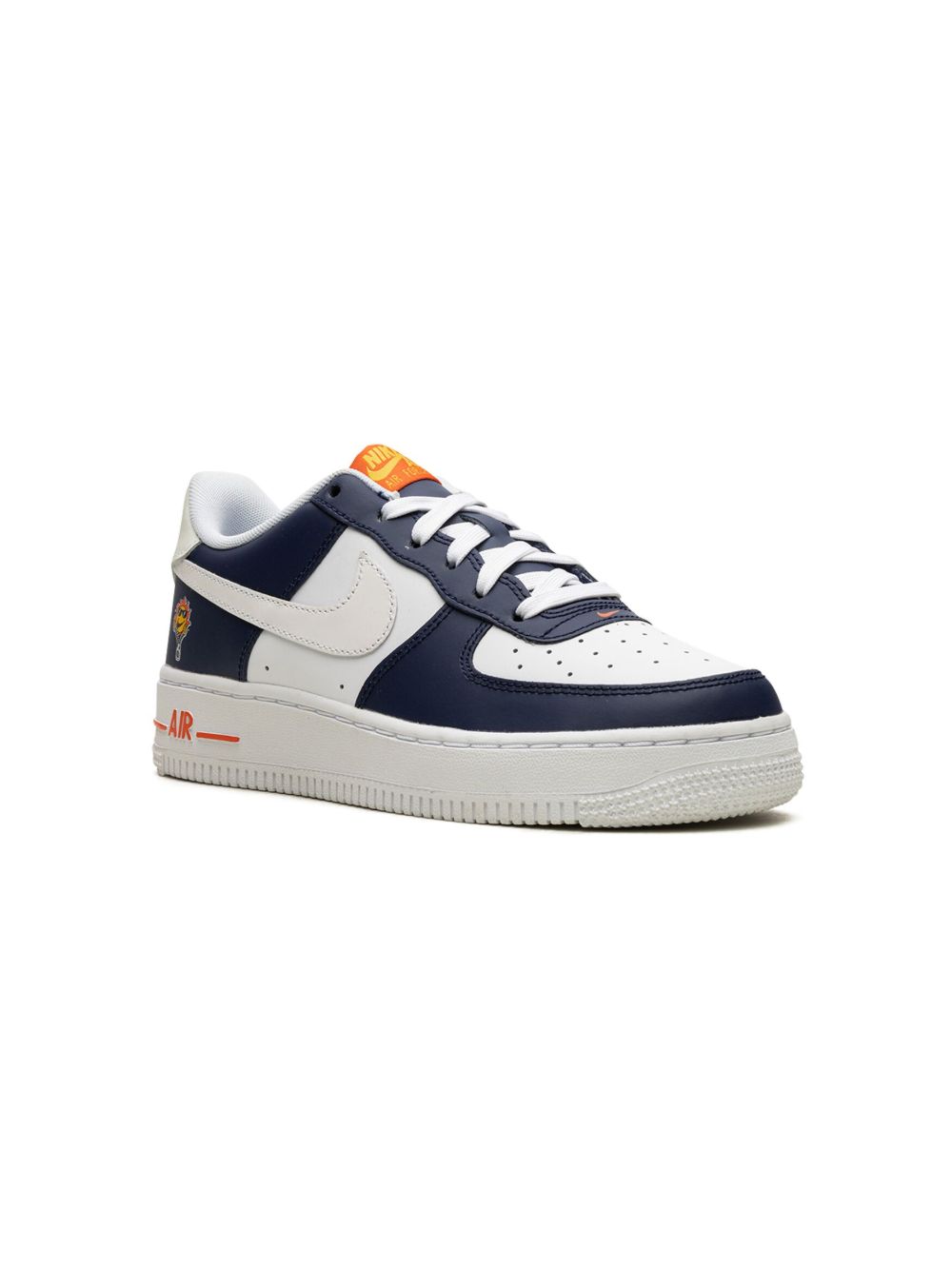 Nike Kids Air Jordan 1 Low UV Reactive 运动鞋 - 蓝色