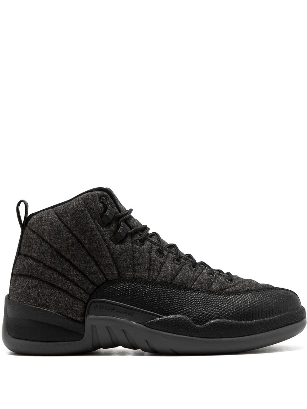 Jordan Air Jordan 12 Retro Wool运动鞋 - 黑色