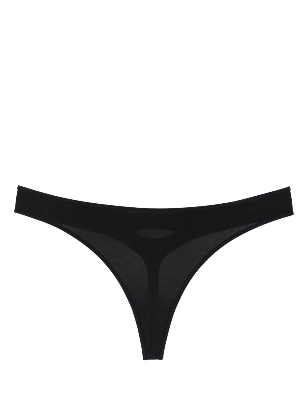 Marlies Dekkers Velocity 镂空丁字裤 - 黑色