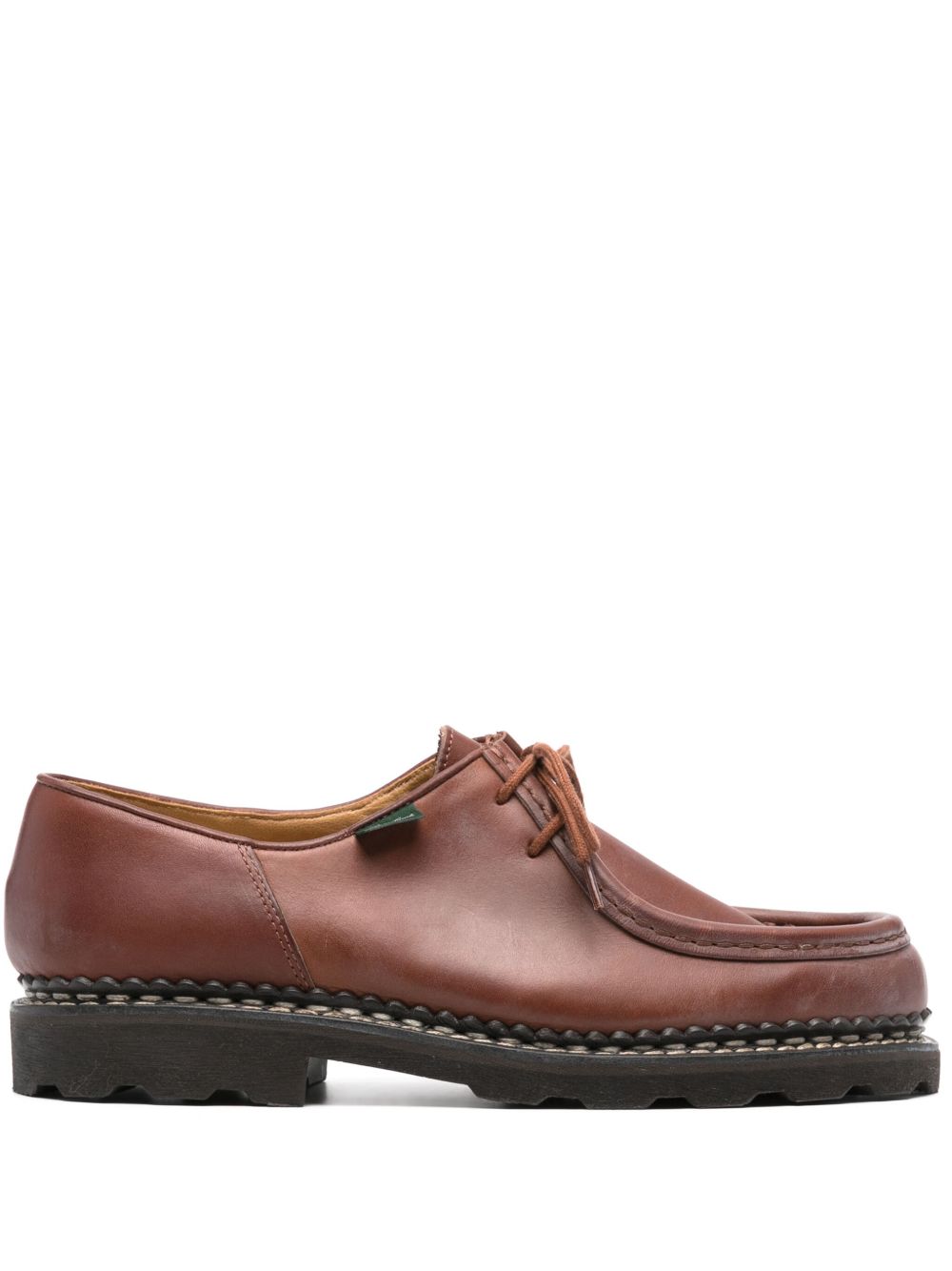 Paraboot Michael 皮质德比鞋 - 褐色