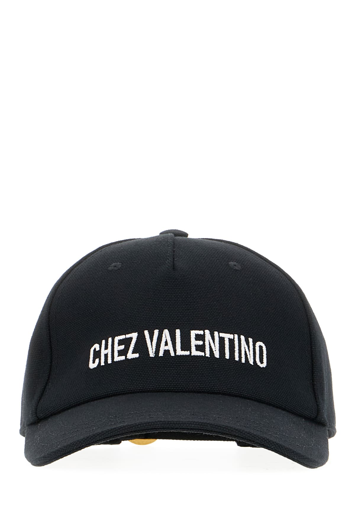 Valentino Garavani 黑色棉质棒球帽