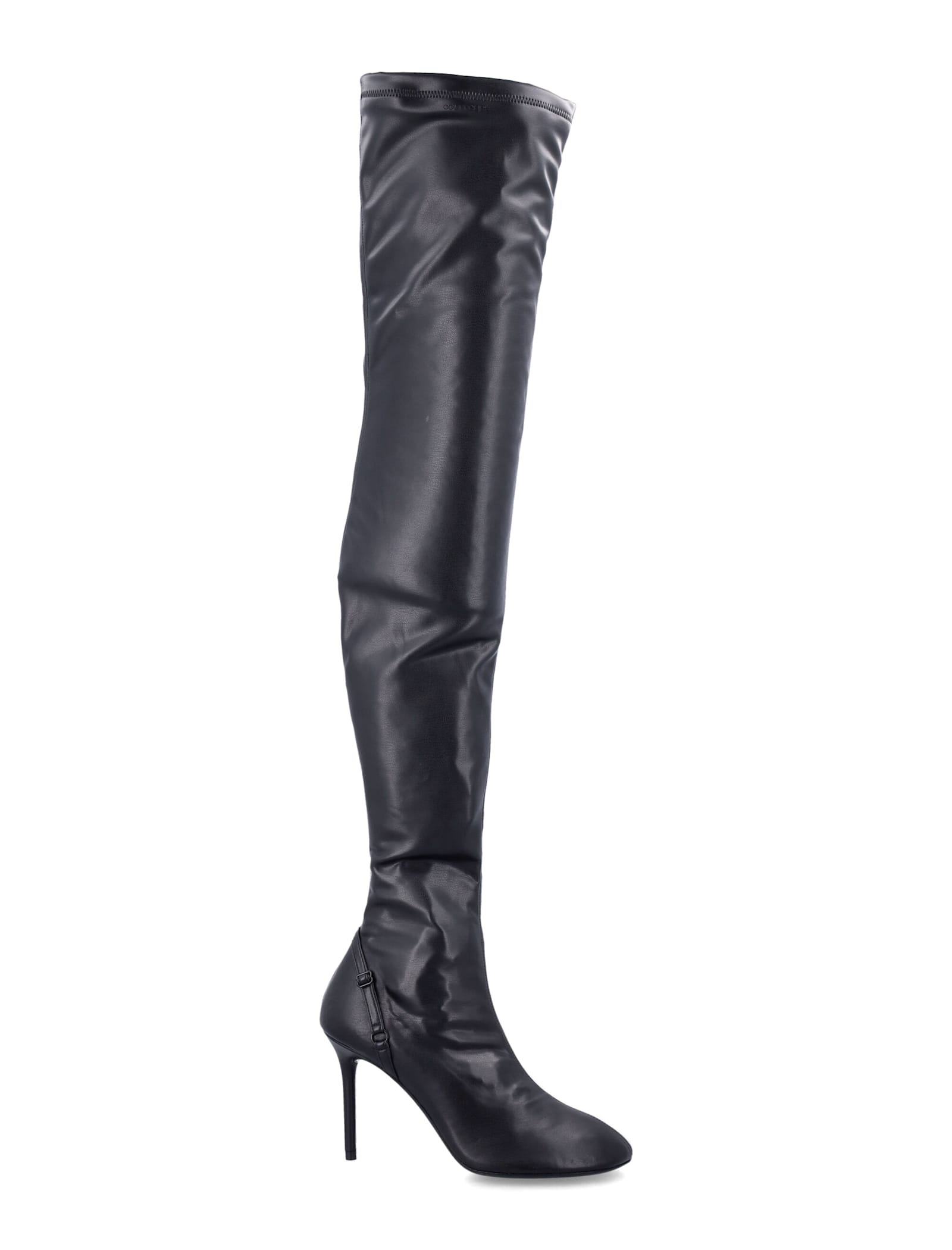 Courrèges Oblique Stretch Thigh Boots