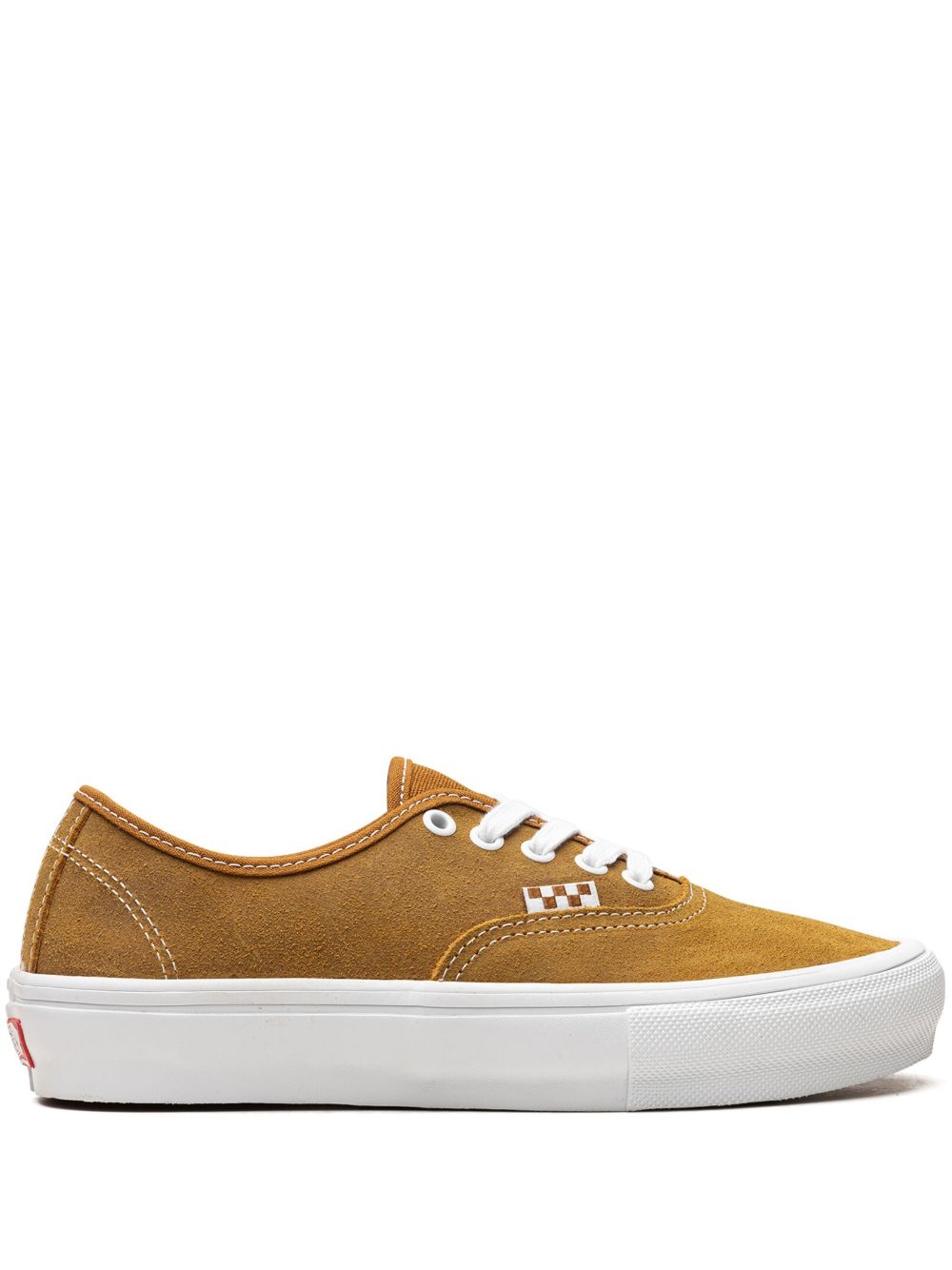 Vans Skate Authentic 绒面皮板鞋 - 褐色