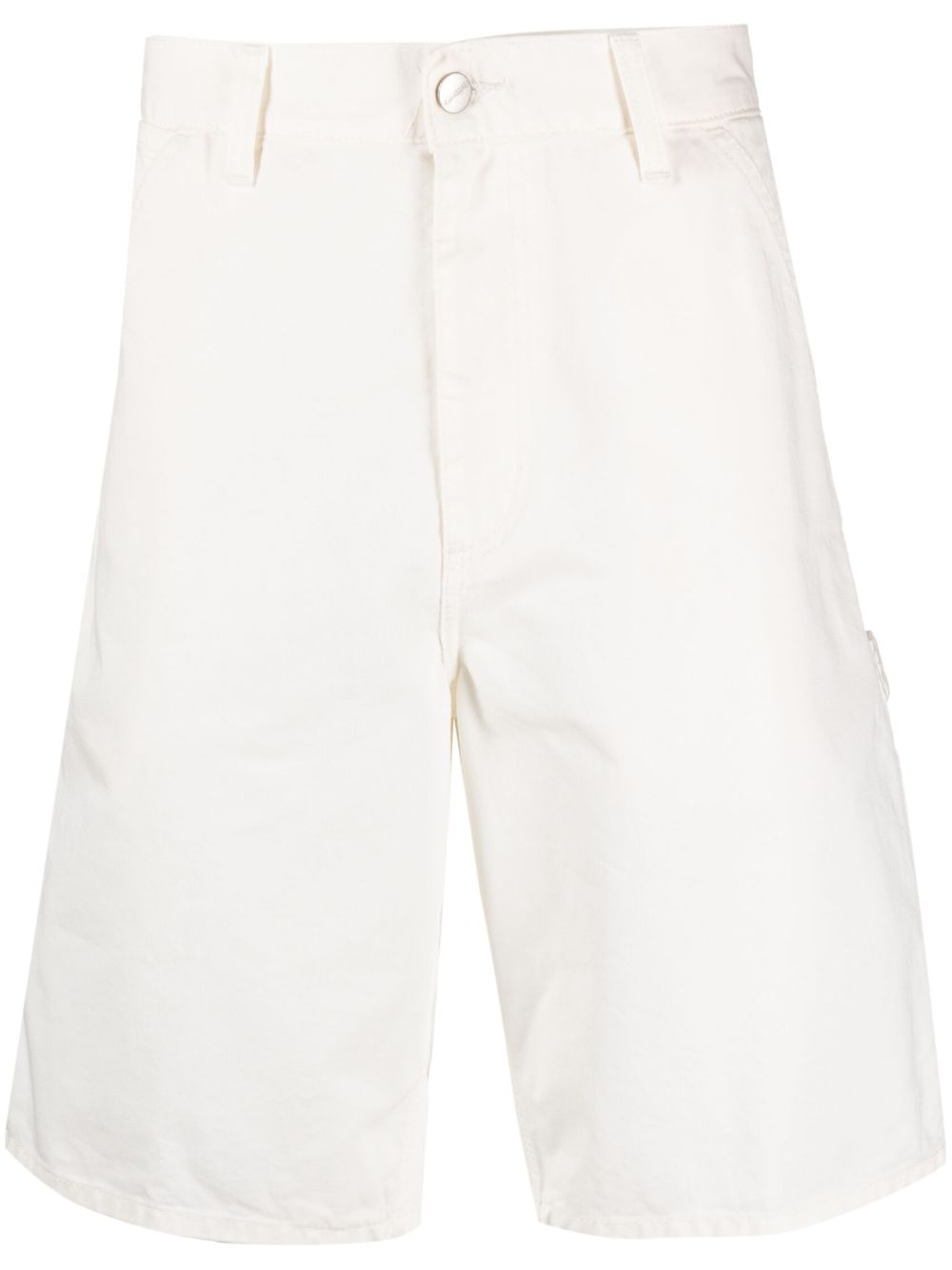 Carhartt WIP Single Knee 棉短裤 - 白色