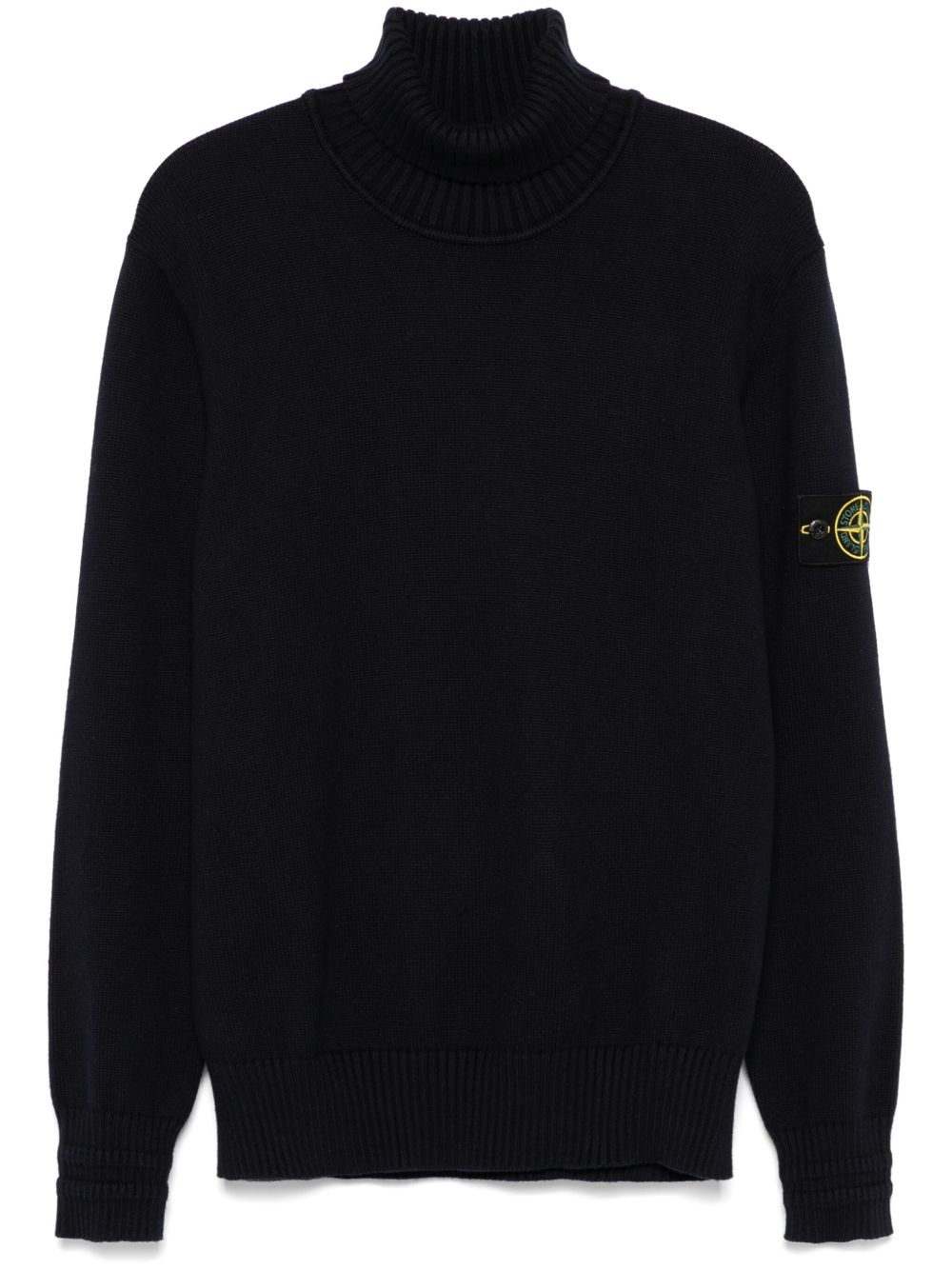 Stone Island 罗盘徽章毛衣 - 蓝色