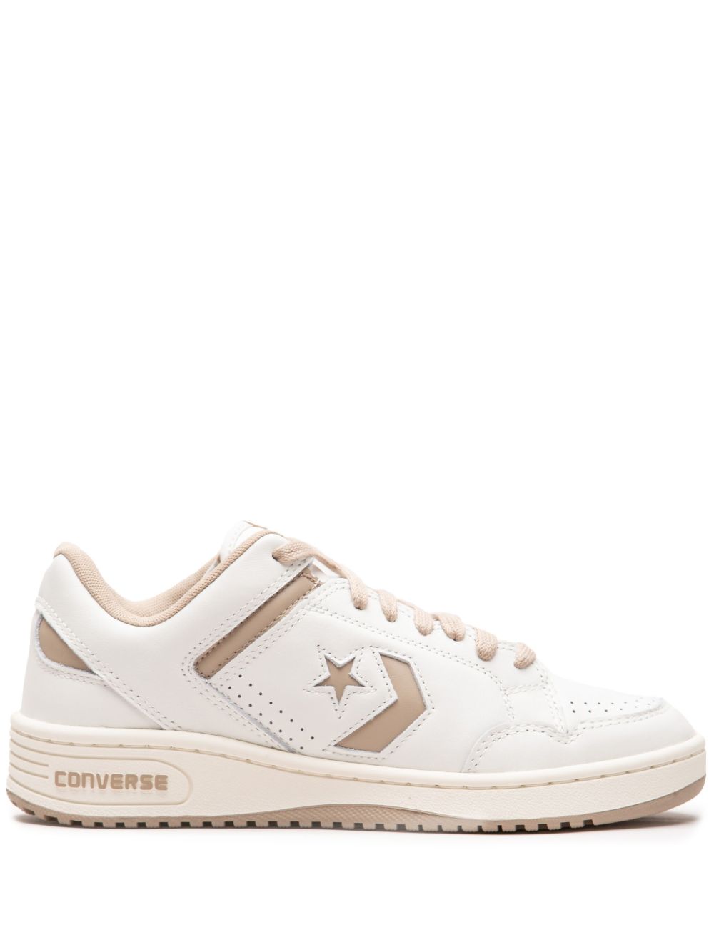 Converse Weapon 皮质运动鞋 - 白色