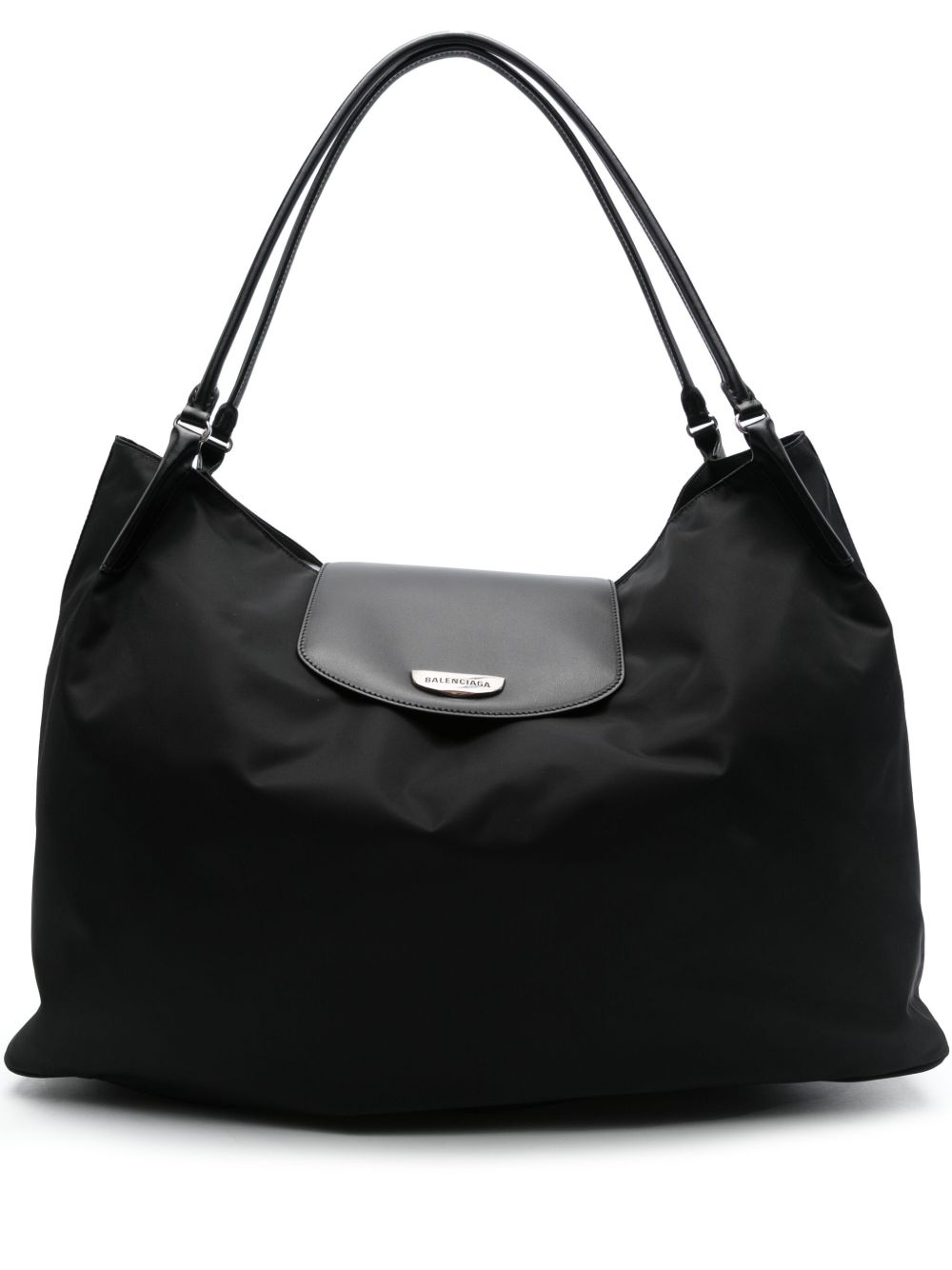 Balenciaga Genève 大号单肩包 - 黑色