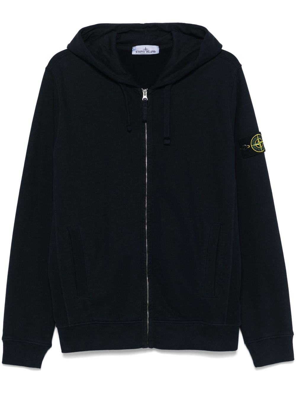 Stone Island 罗盘徽章连帽衫 - 蓝色