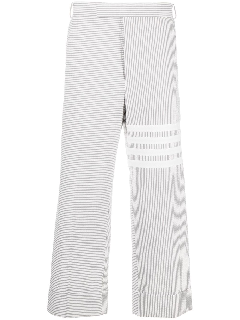 Thom Browne 四条纹西裤 - 灰色