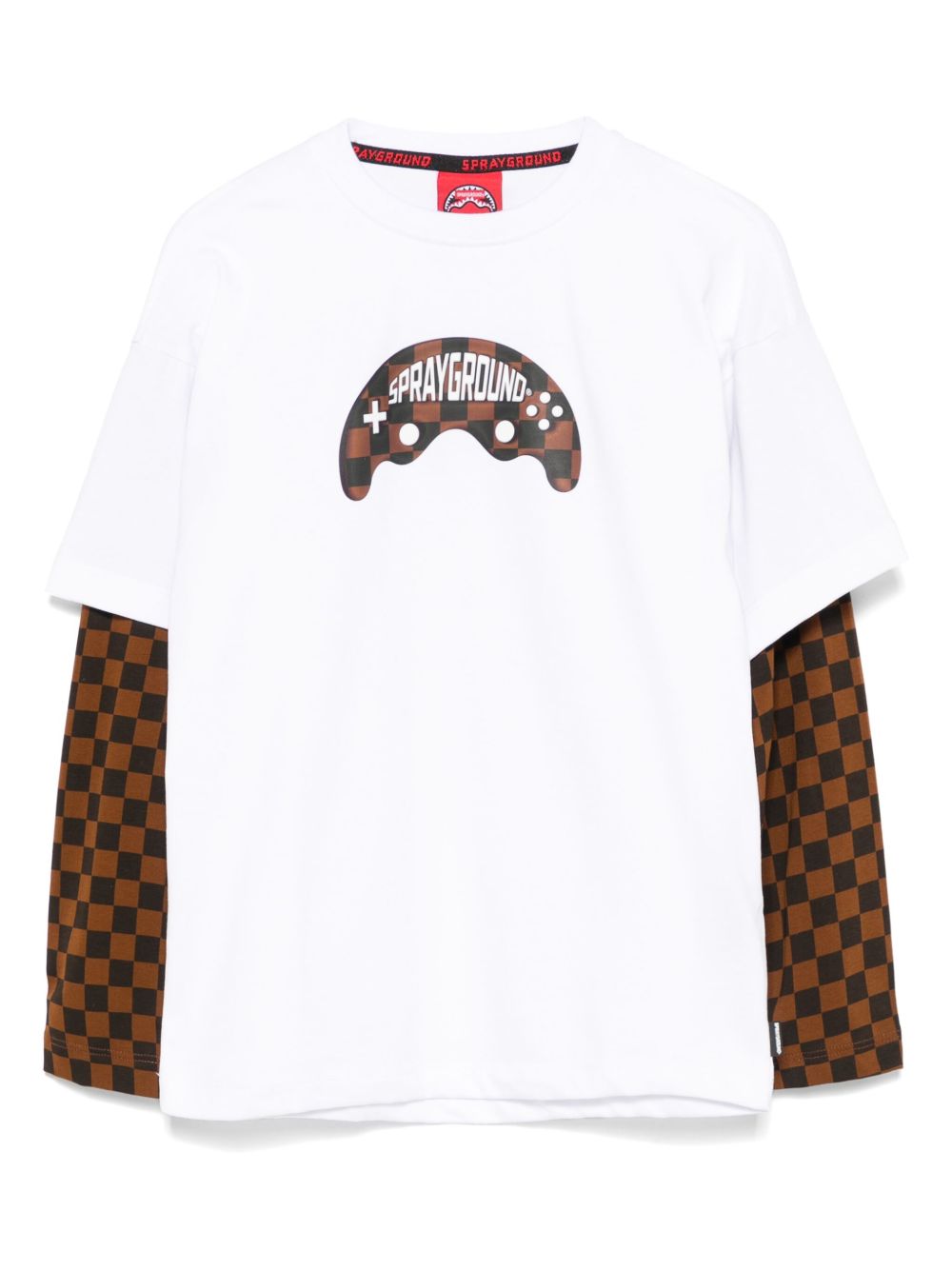 sprayground kid Money Bear Gamer T恤 - 白色