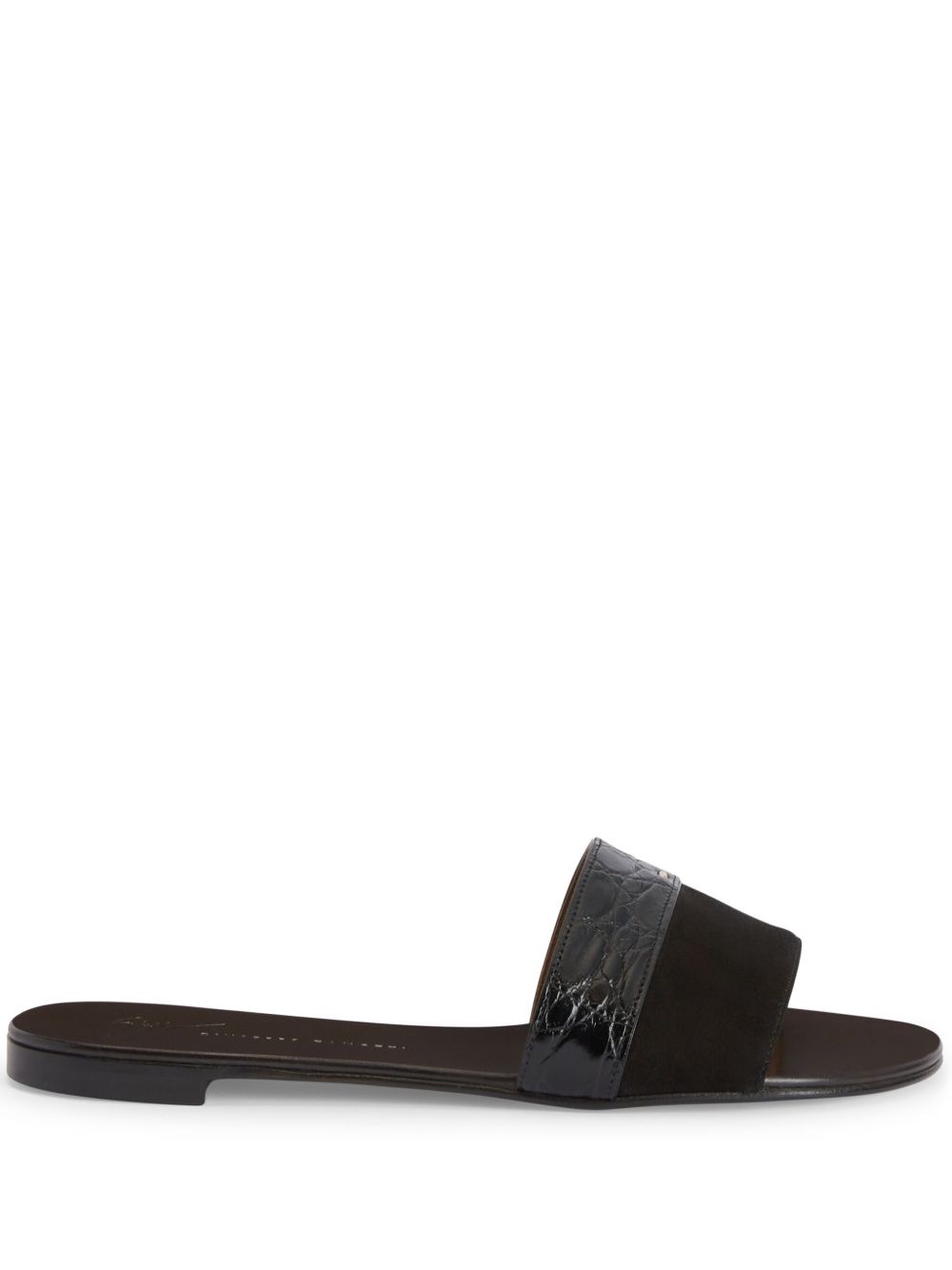 Giuseppe Zanotti Roose 拖鞋 - 黑色