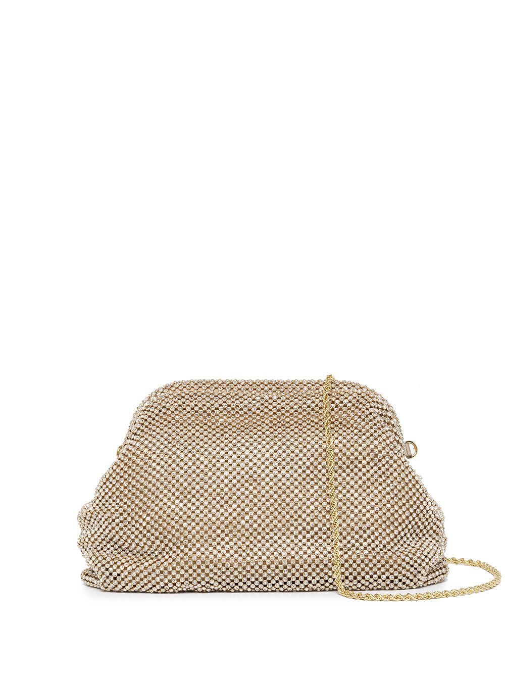 Loeffler Randall Doreen 晶饰缀饰手拿包 - 金色