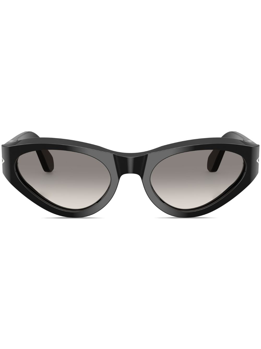 Persol 猫眼框太阳眼镜 - 黑色