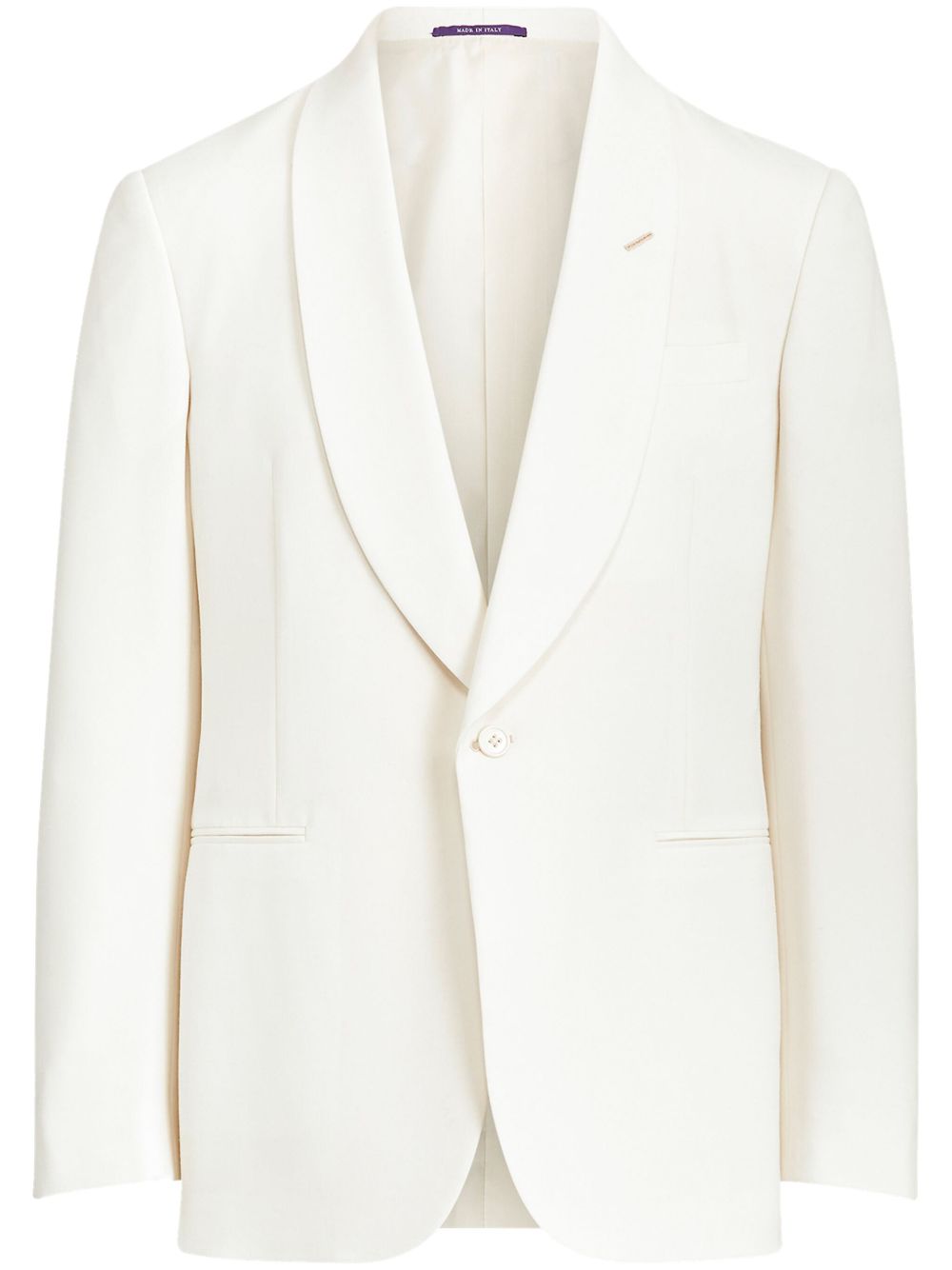 Ralph Lauren Purple Label 单排扣塔士多西装夹克 - 中性色