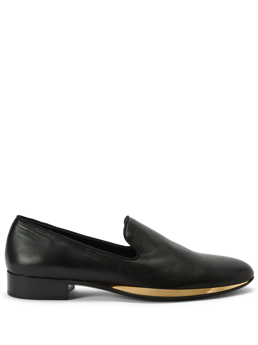 Giuseppe Zanotti GZ Flash 低跟乐福鞋 - 黑色