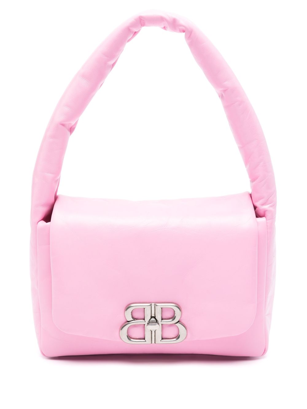 Balenciaga Monaco 小号单肩包 - 粉色
