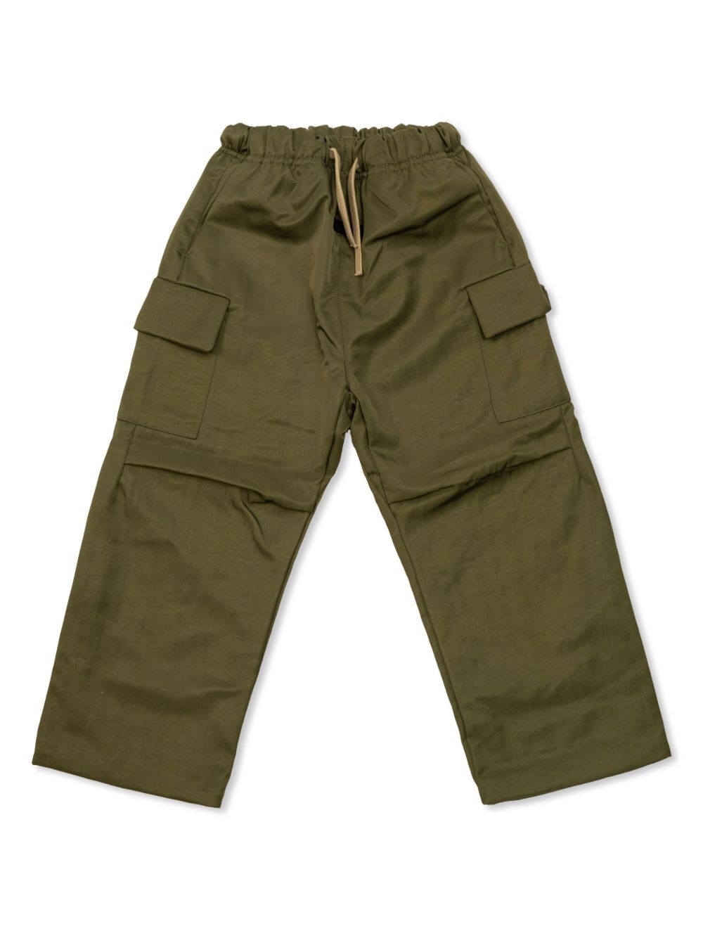 FEAR OF GOD ESSENTIALS KIDS 经典阔腿裤 - 绿色