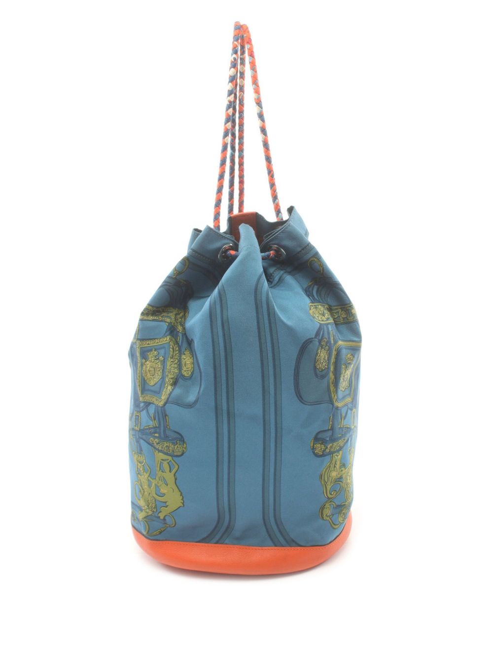 Hermès Pre-Owned Soie-Cool 22 水桶包（1987年典藏款） - 蓝色