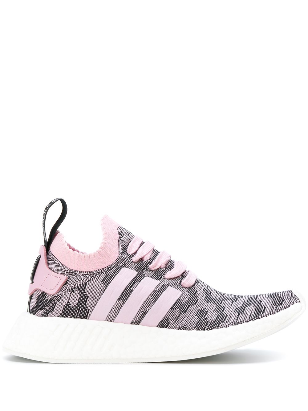 adidas NMD_R2针织运动鞋 - 粉色